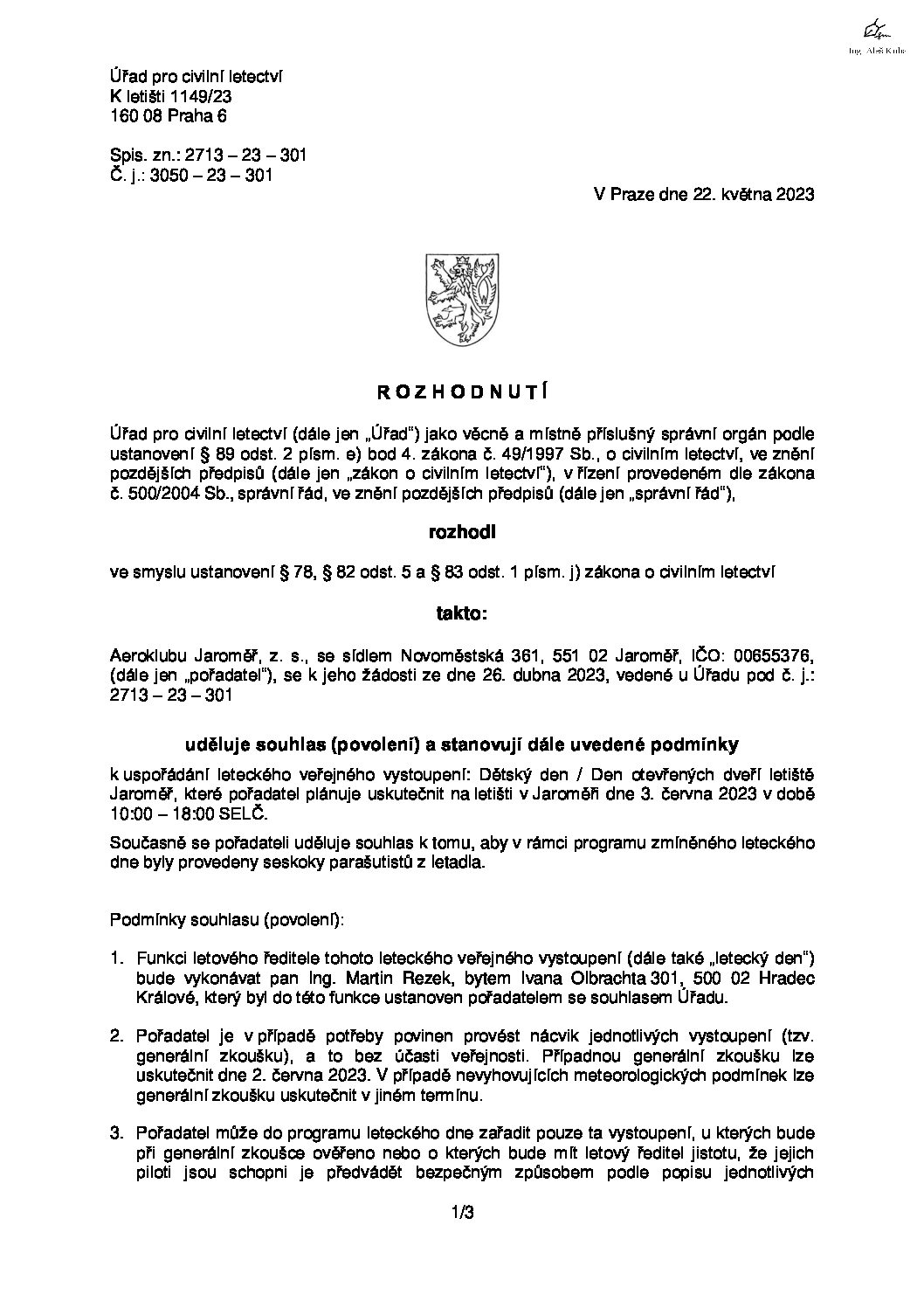 Aeroklub Jaroměř